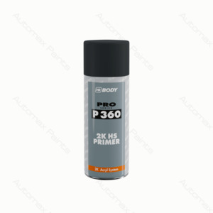 Spray HB Body P360 2K HS Primer Black 400ml