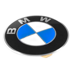 Wheels: Genuine BMW Plaque 58mm - Fits E30 4x100 wheels