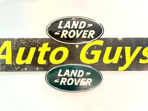New! Land Rover Grille Badge Oval Sticker 86mm Nameplate