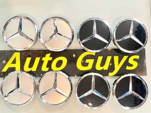 Badge: New! Set of 4 Mercedes-Benz Wheel Center Caps 60mm