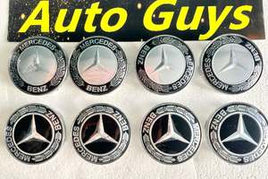 Badge: 4PCS Mercedes- Benz Wheel Center Caps 59mm 60mm For W202 W203 W204 W208