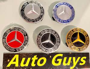 Badge: New!!! 74mm-75mm OEM MERCEDES BENZ Wheel Center Caps Hub Badge