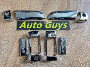 Set of Door Handle Covers Toyota Hiace 2005-2019 Model Chrome