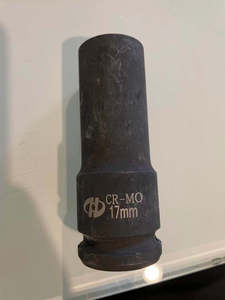 Tools: 17mm Impact Sockets 1/2in Drive CR-MO heavy Steel