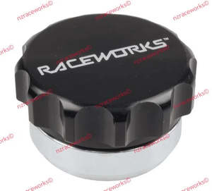 RACEWORKS WELD ON ALUMINIUM FILLER WITH CAP 2IN | RWF-461-32-ABK