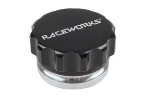 RACEWORKS WELD ON ALUMINIUM FILLER WITH CAP 2IN | RWF-460-32-ABK