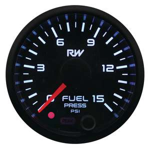 Pressure Gauge: FUEL PRESSURE GAUGE 0-15PSI (LOW PRESSURE) | VPR-311