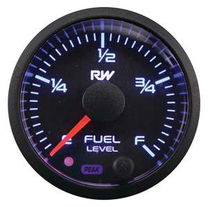 Pressure Gauge: RACEWORKS 52MM ELECTRONIC FUEL LEVEL GAUGE KIT | VPR-307
