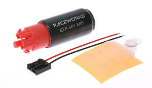 Fuel Oil System: RACEWORKS 340LPH INTANK 38MM FUEL PUMP (E85 SAFE) | EFP-501