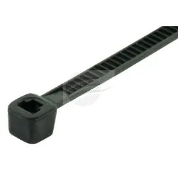 Cable Ties: PKT100 CABLE TIE 200mm X 3.6mm BLACK UV & HEAT RESISTANT | CT4002