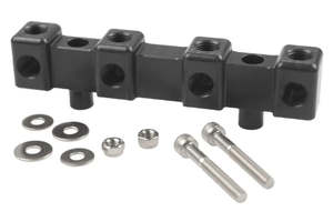 RACEWORKS 4 CIRCUIT PRESSURE SENSOR BLOCK | ALY-152-4BK