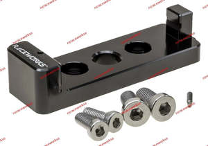 Flex Fuel Sensors: RACEWORKS FLEX SENSOR BILLET MOUNT | ALY-151BK