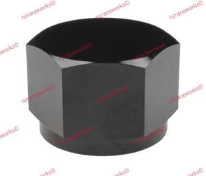 An Flare Caps: RACEWORKS FLARE CAP FEMALE AN-10 | RWF-820-10BK