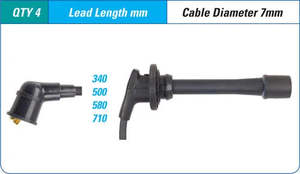 Ignition Lead Sets: IGNITION LEAD SET | ILS-365M