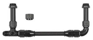 Carburetor Fuel Line Kits: RACEWORKS HOLLEY AN-8 DUAL FEED FUEL LINE KIT | RWF-160-08BK