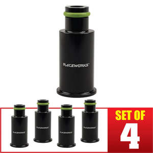 RACEWORKS 4PK INJECTOR EXTENSION SHORT-> 14MM-11MM | ALY-049BK-4
