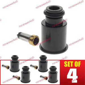 Injector Extension: 4PK INJECTOR EXTENSION SHORT -> 3/4 14MM-11MM | ALY-105BK-4