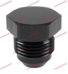 RACEWORKS AN-10 AN FLARE PLUG | RWF-806-10BK