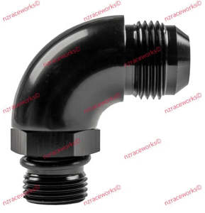 RACEWORKS AN-12 FLARE TO AN-10 O-RING BOSS 90ÃƒÆ‘â€šÅ ÃƒÅ¡Â° AD&hellip;