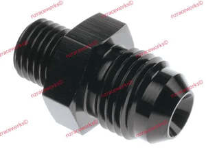 An Male Flare: RACEWORKS FLARE AN-4 TO O-RING BOSS AN-6 | RWF-920-04-06BK