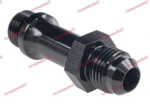 RACEWORKS FLARE AN-6 TO O-RING BOSS AN-6 LONG | RWF-920-06LBK