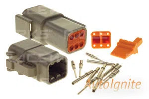 Connector Sets: DEUTSCH DTM 6-WAY CONNECTOR KIT | CPS-121