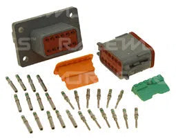 Connector Sets: DEUTSCH DT FLANGE MOUNT 12-WAY CONNECTOR KIT | CPS-184