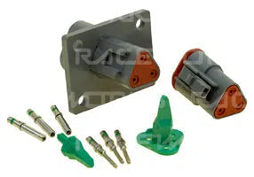 Connector Sets: DEUTSCH DT FLANGE MOUNT 3-WAY CONNECTOR KIT | CPS-180