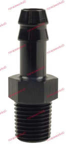 RACEWORKS NPT 1/2'' TO 5/8'' (AN-10) BARB | RWF-421-08-10BK