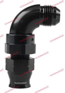 600 Series Hose Ends: RACEWORKS HARD LINE HOSE ENDS - 90 DEGREE TO AN