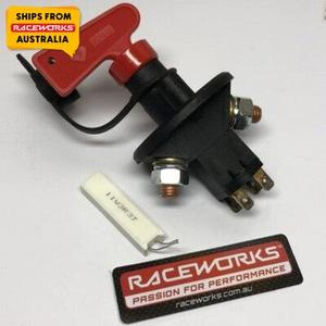 Vehicle Preparation: BATTERY MASTER SWITCH WITH FIELD CUT