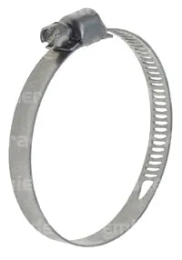 Clamps: HOSE CLAMPS PERFORATED FULL STAINLESS 10 PACK
