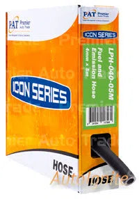 Icon Rubber Hoses: 4MM ID LOW PRESSURE FUEL AND EMISSION HOSE (5 METERS) | LPH-040-05M
