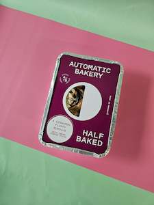 HALF BAKED: DELUXE  CINNY SCROLLS WITH CREAM CHEESE ICING 6PK