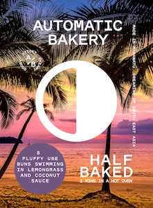 FLUFFY UBE BUNS SWIMMING IN LEMONGRASS AND COCONUT SAUCE 400g