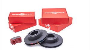 Products: Powerbrake - D-Line Brake Upgrade Kit Front - Toyota Land Cruiser 105 Series APG