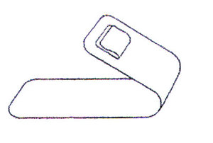 Stainless Steel Ticket Holder