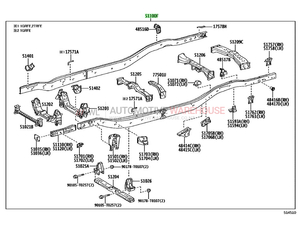Products: Toyota Chassis Assembly - P/N 51001-KKF83 - Automotive Warehouse