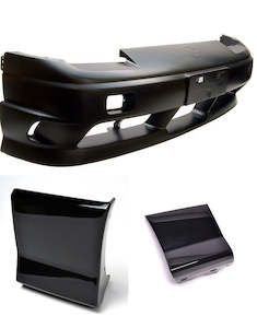 Genuine Nissan: GENIUNE NISSAN 180SX TYPE-X FRONT BUMPER KIT WITH SIDE COVERS ** NEW **