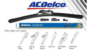 Wiper Blades 1: ACDelco 700mm Beam Blade Wiper Assy-FS700AU