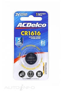 CR1616-3V LITHIUM COIN BATTERY