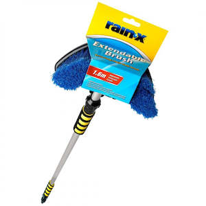 Rain X: RAIN-X 1.6M EXTENDABLE WASH BRUSH WITH REMOVAL HEAD