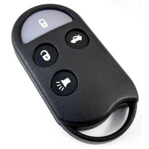 Map Keys Remotes: NISSAN VARIOUS MODELS 4 BUTTON REMOTE SHELL REPLACEMENT