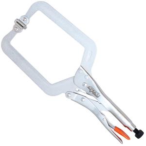 Sp Tools: SP TOOLS C-CLAMP LOCKING PLIERS - SWIVEL PAD - 380MM (15ƒ?�)
