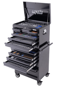 Sp Tool Promo: SP TOOLS TOOLKIT 629PC METRIC/SAE BLACK