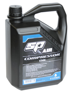 SP TOOLS COMPRESSOR OIL - 4 LITRE BOTTLE