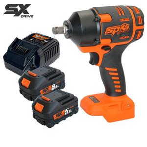 Sp Tools: SP Tools 18V 1/2"DRV Brushless Impact Wrench Kit - 5.0AH X2 - SX Drive