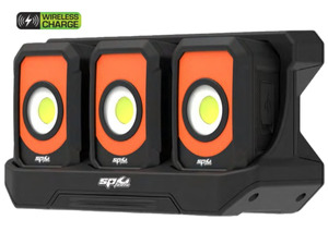 SP Tools 3PC Compact Multi-Light Mag Light Bank - Includes Charging / Mounting Dock