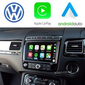 Products: Volkswagen Touareg (2010 – 2018) Apple CarPlay & Android Auto Integration Kit