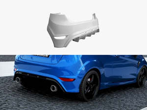 Bodykits 1: Rear Bumper Ford Fiesta MK 7 Pre-facelift & Facelift (Focus RS Look)